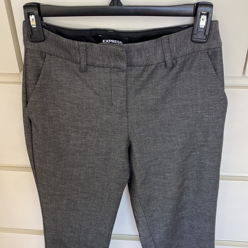 Express | Stretch Columnist Barely Boot Mid Rise … - image 5